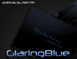 Glaring Blue skin для 2.004.6 SL/SP/TP