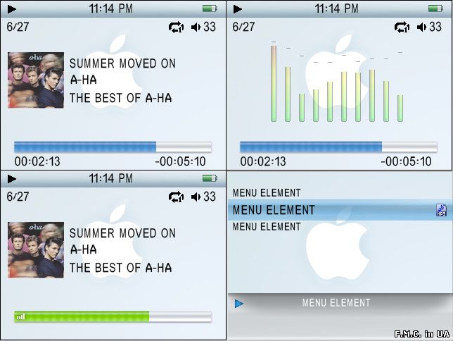 Download iPod theme for Meizu M6